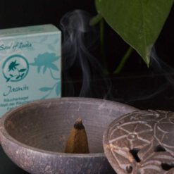 Alternative view of Jasmin Räucherkegel - Exotischer Duft für Entspannung und Sinnlichkeit, Fair Trade, Evomina
