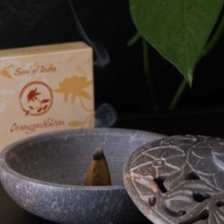 Alternative view of Orangenblüte Räucherkegel - Frischer Duft für Wohlbefinden, Fair Trade, Evomina