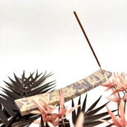 Alternative view of Räucherstäbchenhalter – Natürlicher Speckstein (25 x 4,5 cm) für ein harmonisches Räuchererlebnis | Evomina