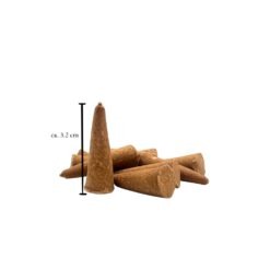 Alternative view of Räucherkegel Rose – 100% natürlich, Masala | Evomina
