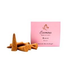 Räucherkegel Rose – 100% natürlich, Masala | Evomina
