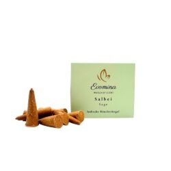 Räucherkegel Salbei – 100% natürlich, Masala-Art | Evomina