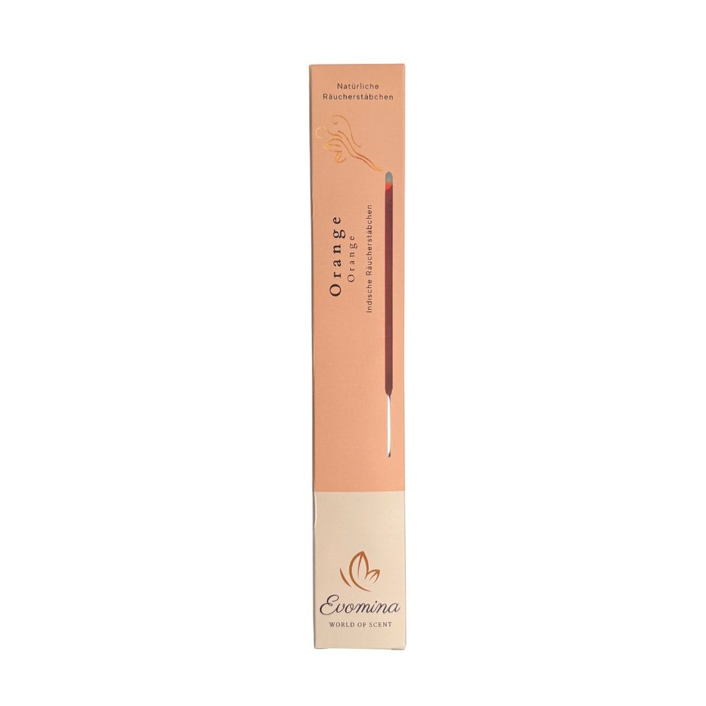Räucherstäbchen Orange – 100% natürlich, Masala-Art | Evomina