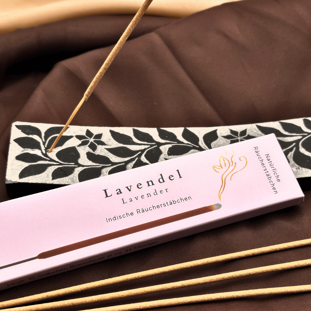 Räucherstäbchen Lavendel – 100% natürlich, Masala-Art | Evomina – Bild 3