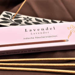 Alternative view of Räucherstäbchen Lavendel – 100% natürlich, Masala-Art | Evomina